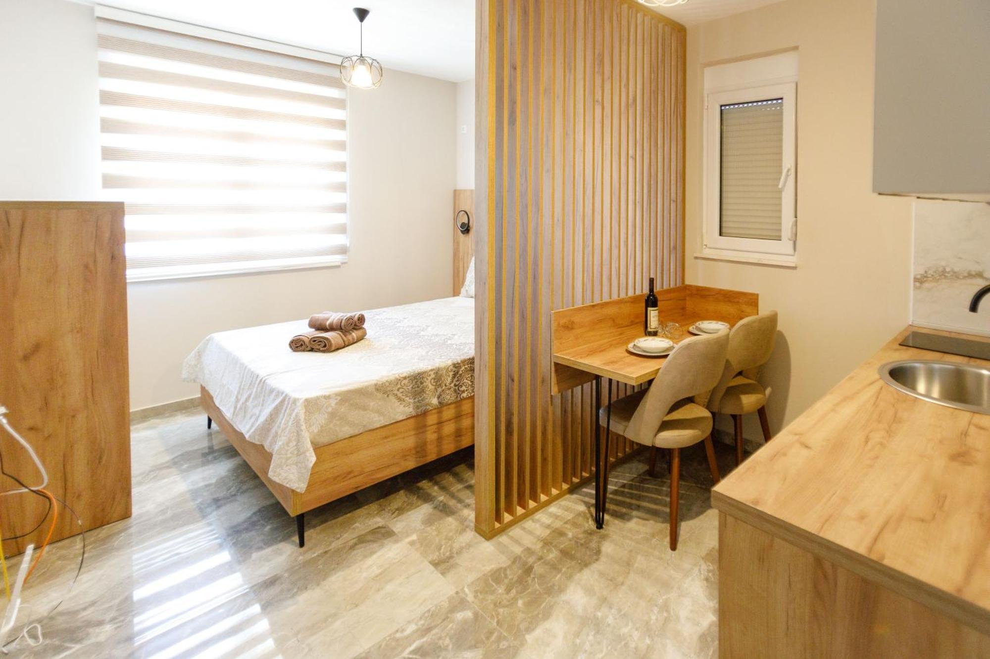 Posejdon Lux Apartment Utjeha Bagian luar foto