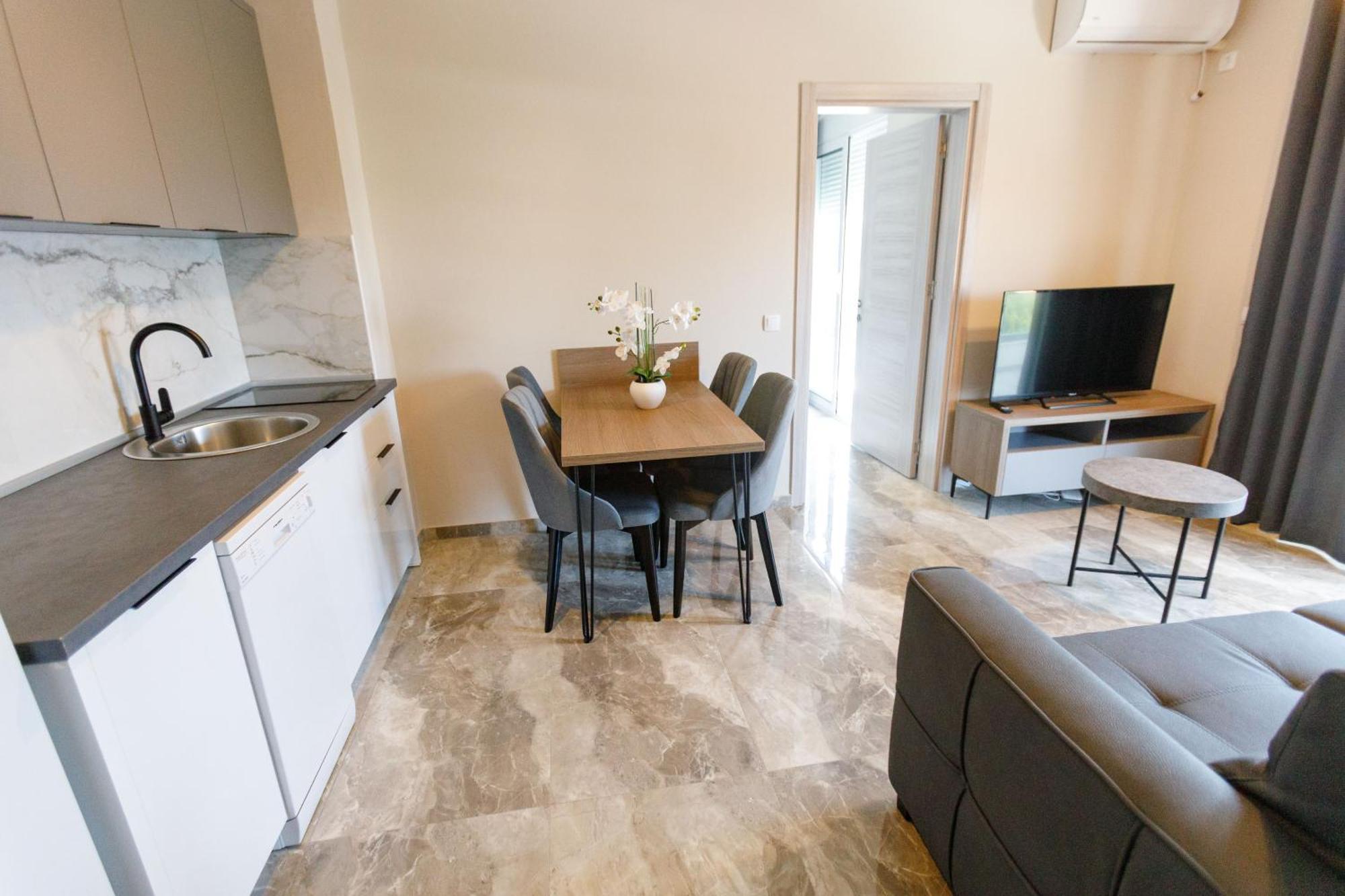 Posejdon Lux Apartment Utjeha Bagian luar foto